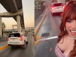 De acuerdo con la versión de Yeri Mua, los hechos ocurrieron en las inmediaciones de la caseta del Segundo Piso del Periférico Norte. INSTAGRAM/@yerimua