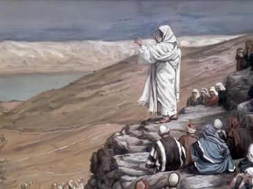 «No crean que he venido a abolir la ley o los profetas; no he venido a abolirlos, sino a darles plenitud». WIKIPEDIA/«El sermón de la montaña», de James Tissot