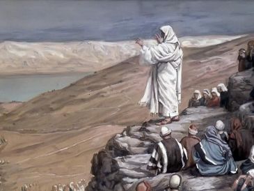 «No crean que he venido a abolir la ley o los profetas; no he venido a abolirlos, sino a darles plenitud». WIKIPEDIA/«El sermón de la montaña», de James Tissot