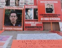 Más de 200 fichas con rostros de personas sin localizar fueron colocadas en el centro de Culiacán ESPECIAL
