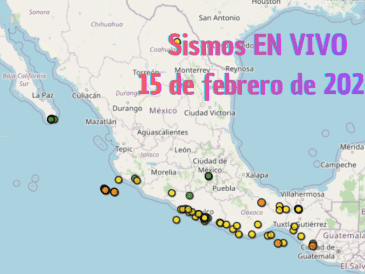 EN VIVO | Sismos en México | Domingo 15 de febrero. ESPECIAL / SSN
