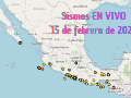 EN VIVO | Sismos en México | Domingo 15 de febrero. ESPECIAL / SSN