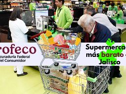 En este supermercado encuentras los precios más bajos de todo Jalisco para adquirir la Canasta Básica; se encuentra en Guadalajara. EL INFORMADOR / ARCHIVO