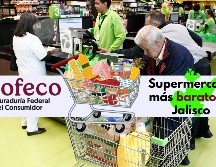 En este supermercado encuentras los precios más bajos de todo Jalisco para adquirir la Canasta Básica; se encuentra en Guadalajara. EL INFORMADOR / ARCHIVO