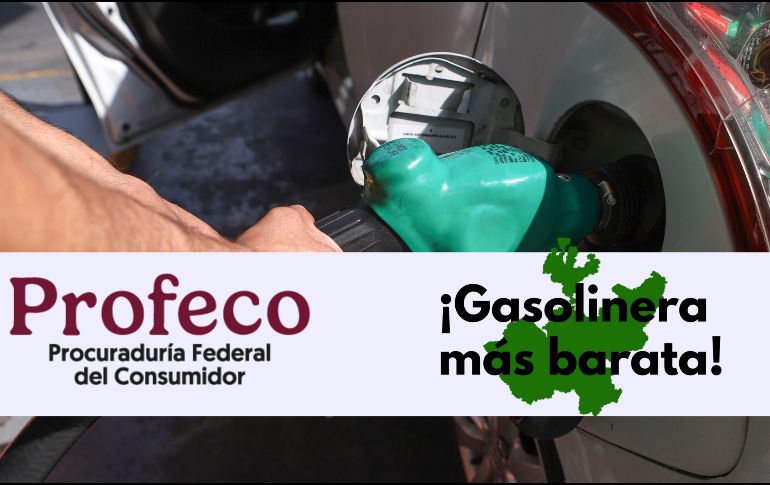 Esta es la gasolinera más barata para surtir combustible magna en Jalisco, con datos de la Profeco. EL INFORMADOR / ARCHIVO