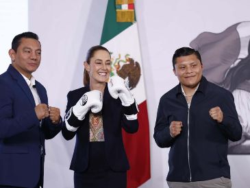 La Presidenta Claudia Sheinbaum subrayó el alcance social de la estrategia, pues apuntó que pueden evitar la violencia y "en todo caso saquen (los jóvenes) su energía". SUN / D. S. Sánchez