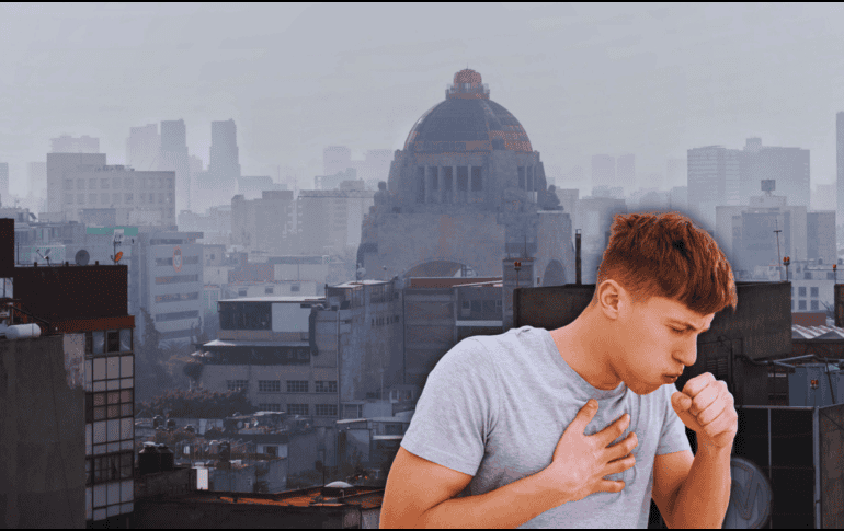 Este lunes existen condiciones desfavorables para la dispersión de los contaminantes en CDMX. SUN / ARCHIVO