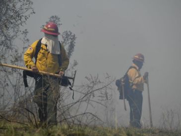 Hasta el momento se desconoce si el incendio en el vertedero de San Juan de los Lagos pudo haber sido provocado. ESPECIAL