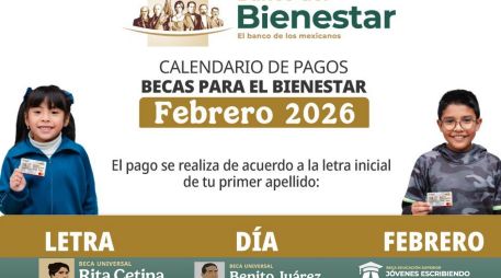 De acuerdo con la información publicada en los canales oficiales del programa, adscrito a la Secretaría del Bienestar, las becas del año fiscal se entregan a lo largo de 10 de los 12 meses del año. Facebook / Víctor Lamoyi