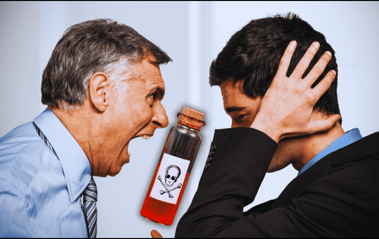 Un jefe tóxico puede afectar gravemente la moral y motivación de los empleados, quienes muchas veces renuncian debido a malas relaciones con sus superiores. ESPECIAL / CANVA