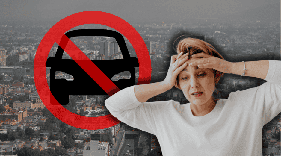 Las autoridades llaman a la población a respetar el programa del Doble Hoy No Circula. EFE/I. Esquivel ESPECIAL/Canva