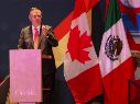 Los esfuerzos bilaterales de México y Canadá se dan a la par de las tensiones comerciales que mantienen ambos países con Estados Unidos. ESPECIAL / X: @m_ebrard