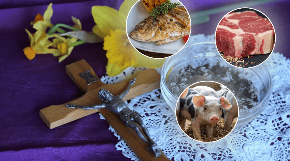 El Miércoles de Ceniza y el Viernes Santo son días de ayuno para los fieles entre 18 y 59 años lo que implica realizar una comida fuerte al día y dos ligeras que no equivalgan a una completa. CANVA/ESPECIAL