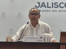 El secretario de Salud Jalisco, Héctor Raúl Pérez Gómez, asegura control total del sarampión pese a dudas del subsecretario de Salud del Gobierno Federal. EL INFORMADOR/ARCHIVO