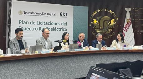 La CRT presentó en Guadalajara su plan de licitaciones de espectro para la industria. ESPECIAL