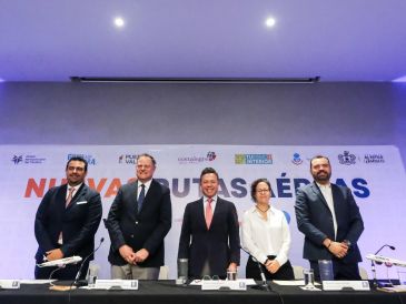 Las nuevas rutas, ocho conexiones desde Guadalajara y tres desde Puerto Vallarta, iniciarán operaciones a partir del 1 y 2 de junio. ESPECIAL