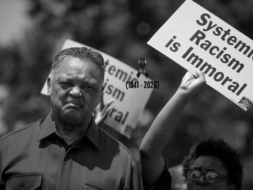 En la imágen, Jesse Jackson en una protesta pública en 2018. EFE / ARCHIVO