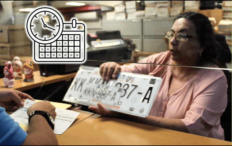 El canje de placas es un trámite obligatorio para todos aquellos vehículos cuyas láminas tienen los diseños 