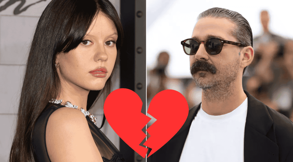 Shia LaBeouf y Mia Goth se separan tras casi una década de relación. AFP / ARCHIVO