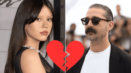 Shia LaBeouf y Mia Goth se separan tras casi una década de relación. AFP / ARCHIVO