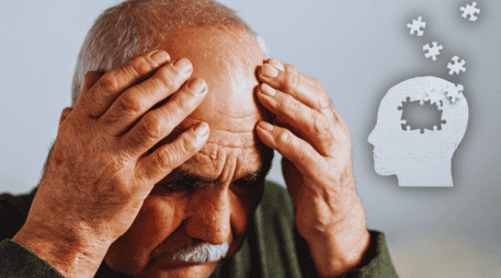 La demencia por lo regular ocurre a una edad avanzada y la mayoría de sus tipos es poco frecuente en personas menores de 60 años. ESPECIAL / CANVA