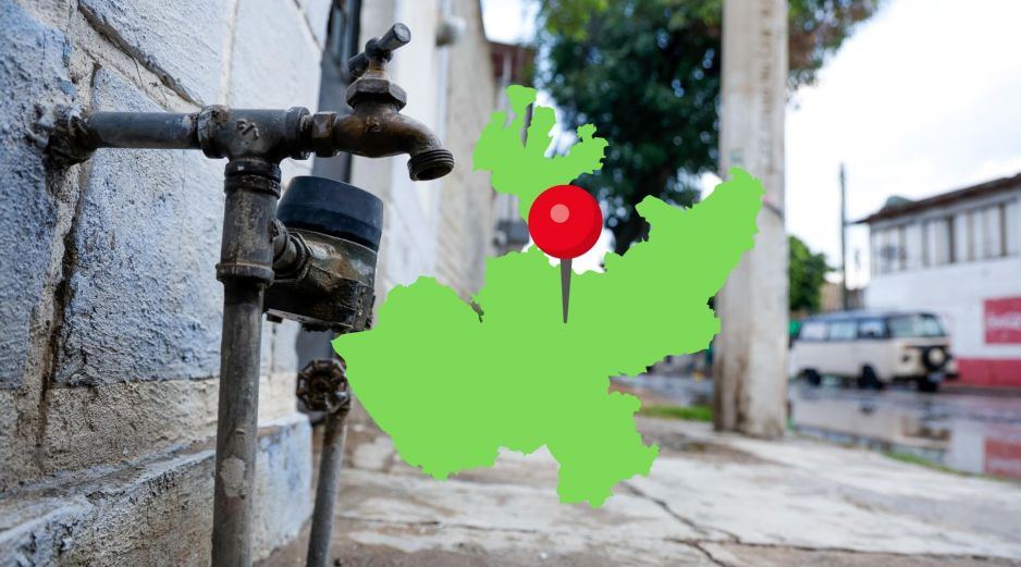 El Siapa explicó que los trabajos fueron reprogramados para la temporada invernal, ya que el consumo de agua suele ser menor. ESPECIAL / EL INFORMADOR y CANVA