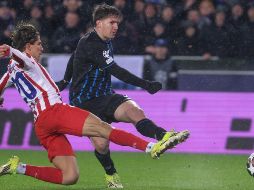 El Atlético de Madrid aumentó a cinco los partidos sin ganar en casa del Brujas. EFE/ O. MATTHYS.