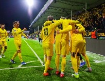 El Bodo/Glimt dio la mayor sorpresa en la ida de los Playoffs de la Champions League al vencer 3-1 en casa al Inter. EFE/ T. ANDERSEN.