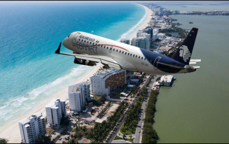 Aeroméxico dio a conocer en su portal oficial una serie de promociones con tarifas competitivas en rutas nacionales e internacionales. AFP/ARCHIVO