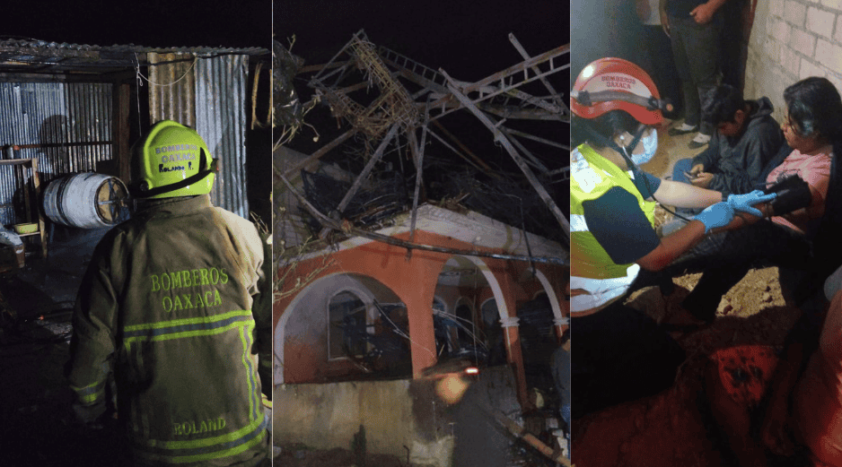 De acuerdo con el Gobierno de Oaxaca, el siniestro ocurrió en un polvorín ubicado en la calle Los Pinos, en San Miguel, Guelache. X / @SSPC_GobOax