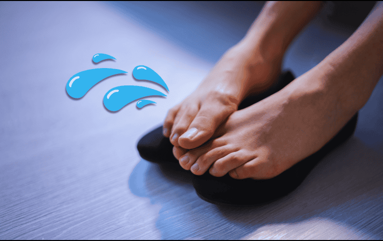 La hiperhidrosis afecta con frecuencia las palmas de las manos y las plantas de los pies, sin descartar alguna otra parte del cuerpo. ESPECIAL / CANVA