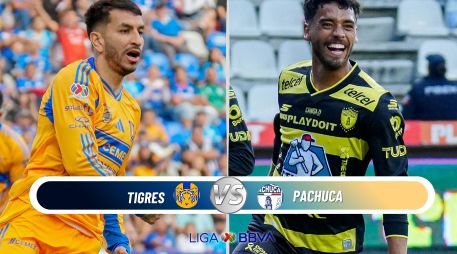 Tigres y Pachuca se enfrentan en el Estadio Universitario por la Jornada 7 del Clausura 2026. ESPECIAL / IMAGO7 y CANVA