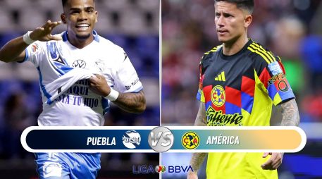 Puebla y América se enfrentan en el Estadio Cuauhtémoc por la Jornada 7 del Clausura 2026. ESPECIAL / IMAGO7 y CANVA