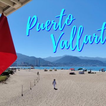 Así se encuentran las playas de Puerto Vallarta este jueves 19 de febrero de 2026. ESPECIAL / FACEBOOK Protección Civil y Bomberos Puerto Vallarta