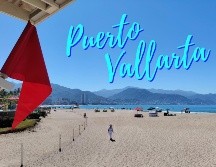 Así se encuentran las playas de Puerto Vallarta este jueves 19 de febrero de 2026. ESPECIAL / FACEBOOK Protección Civil y Bomberos Puerto Vallarta