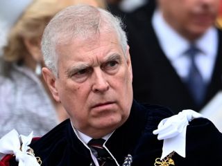 Fotografía de archivo tomada el 6 de mayo de 2023 que muestra al entonces duque de York, el príncipe Andres, durante la ceremonia de coronación de su hermano el rey Carlos III en Londres. EFE/Andy Rain