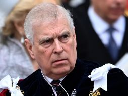 Fotografía de archivo tomada el 6 de mayo de 2023 que muestra al entonces duque de York, el príncipe Andrés, durante la ceremonia de coronación de su hermano, el rey Carlos III, en Londres. EFE/Andy Rain