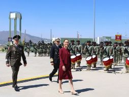 La Presidenta Claudia Sheinbaum Pardo destacó que las Fuerzas Armadas constituyen hoy un pilar para que el país preserve su autodeterminación frente a presiones externas y a los desafíos del contexto internacional. CORTESÍA