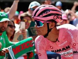 Isaac del Toro es segundo en la clasificación general de la carrera. AFP/Archivo