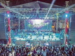 Los Kumbia Kings se presentaron en el Carnaval de Chapala. ESPECIAL