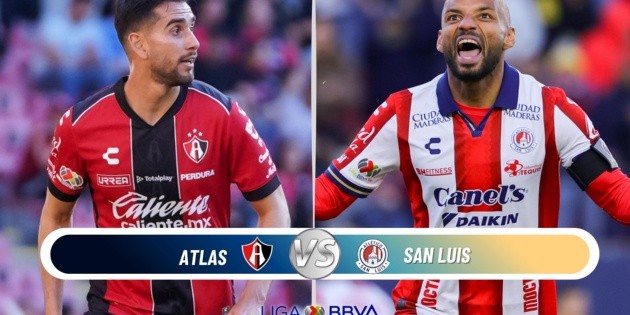 Atlas vs San Luis: EN VIVO, horario y d&oacute;nde ver el partido de la J7, Clausura 2026