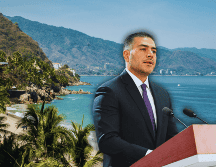 García Harfuch reiteró que la UIF lleva el caso del resort en Puerto Vallarta en coordinación con la FGR. EFE / ESPECIAL / CANVA