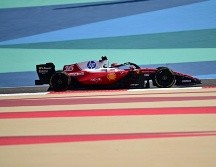 Este viernes, después de hacer más de 130 vueltas, Charles Leclerc quedó como el más rápido del día y del total de los test de Bahrein. AFP / G. Cacace