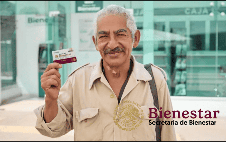 Esta es la cantidad que cobrarán los adultos mayores de la Pensión Bienestar. ESPECIAL / BANCO BIENESTAR