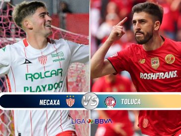 Necaxa y Toluca se enfrentan en el Estadio Victoria por la Jornada 7 del Clausura 2026. ESPECIAL / IMAGO7 y CANVA