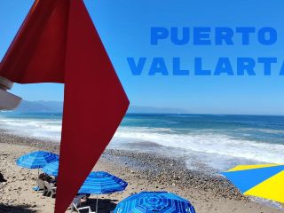 Así se encuentran las playas de Puerto Vallarta este viernes 20 de febrero de 2026. ESPECIAL / FACEBOOK Protección Civil y Bomberos Puerto Vallarta