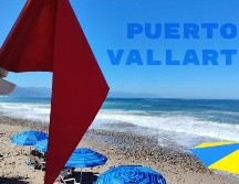 Así se encuentran las playas de Puerto Vallarta este viernes 20 de febrero de 2026. ESPECIAL / FACEBOOK Protección Civil y Bomberos Puerto Vallarta