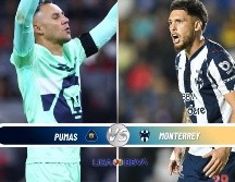 Pumas y Monterrey se enfrentan en la Jornada 7 del Clausura 2026 en Ciudad Universitaria. ESPECIAL / IMAGO7 y CANVA