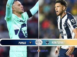 Pumas y Monterrey se enfrentan en la Jornada 7 del Clausura 2026 en Ciudad Universitaria. ESPECIAL / IMAGO7 y CANVA