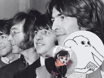 The Beatles aparecen en un clip disfrazados de animales mientras interpretan "I am the Walrus". AP/ARCHIVO/EFE/E. Fontcuberta